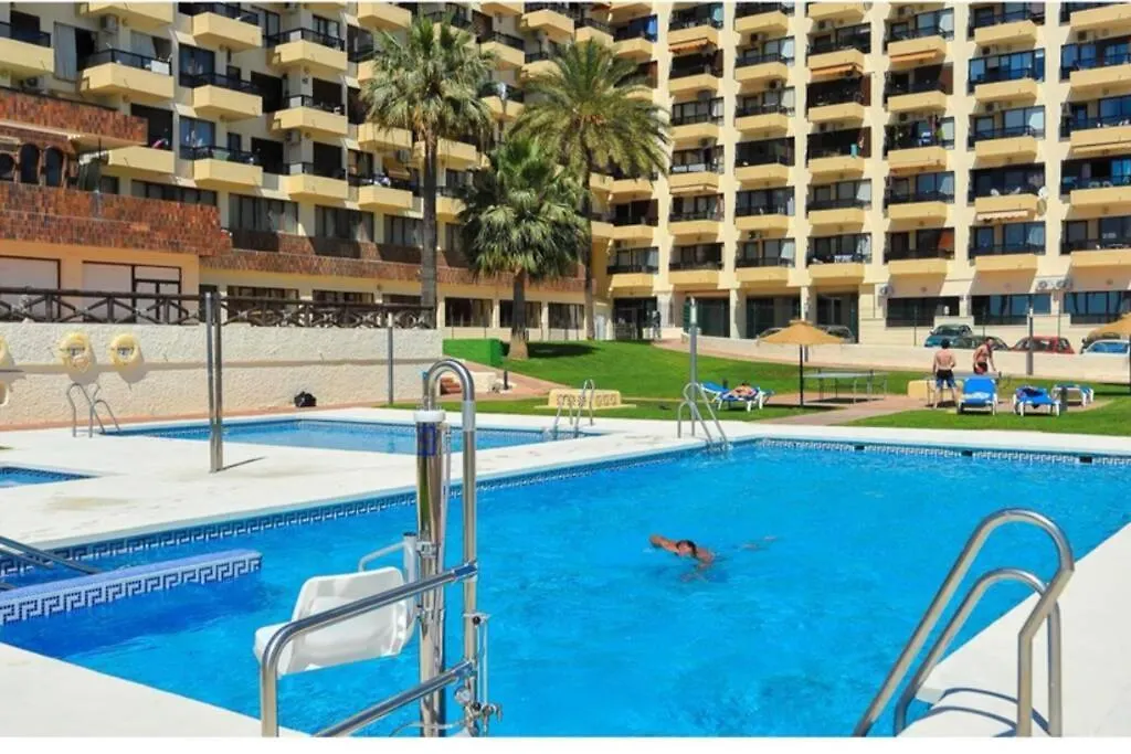 公寓 Aloha Beach Estudio Nuevo Jacuzzi Frente Al Mar 西班牙