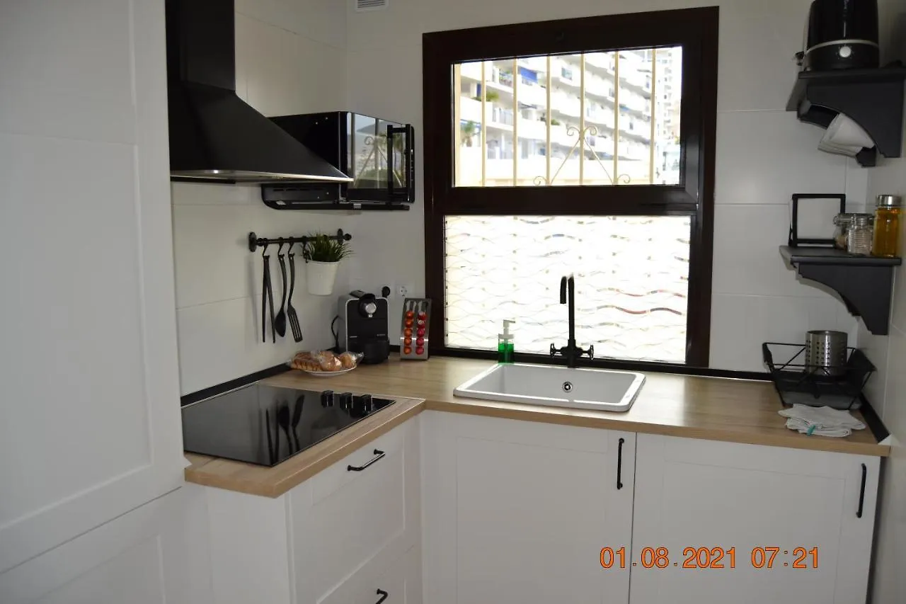 Aloha Beach Estudio Nuevo Jacuzzi Frente Al Mar 0*, Benalmádena Španělsko